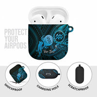 Personalised Polynesia Zodiac Aquarius AirPods Case Galaxy Polynesian Pattern Chest Tattoo Style LT14 - Polynesian Pride