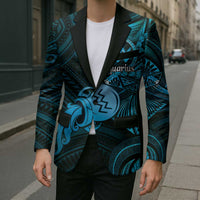 Personalised Polynesia Zodiac Aquarius Blazer Galaxy Polynesian Pattern Chest Tattoo Style LT14 - Polynesian Pride