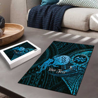 Personalised Polynesia Zodiac Aquarius Puzzle Galaxy Polynesian Pattern Chest Tattoo Style LT14 - Polynesian Pride