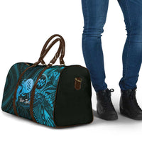 Personalised Polynesia Zodiac Aquarius Travel Bag Galaxy Polynesian Pattern Chest Tattoo Style LT14 - Polynesian Pride