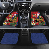 Hawaii And Tonga Car Mats Shark Tattoo With Tongan Coat Of Arms