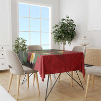 Hawaii And Tonga Tablecloth King Kamehameha Tribal Ngatu Pattern LT14 - Polynesian Pride