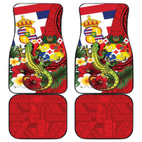 Hawaii And Tonga Car Mats King Kalakaua Tribal Gecko Tongan Ngatu
