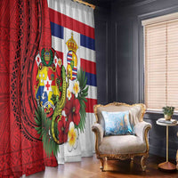 Hawaii And Tonga Window Curtain King Kalakaua Tribal Gecko Tongan Ngatu LT14 - Polynesian Pride