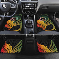 Personalised Vanuatu Independence Day Car Mats July 30 Pig Tusk Long God Yumi Stanap LT14 Set 4pcs Black - Polynesian Pride