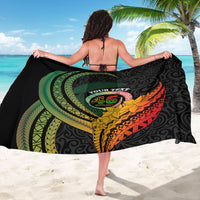 Personalised Vanuatu Independence Day Sarong July 30 Pig Tusk Long God Yumi Stanap LT14 - Polynesian Pride