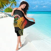 Personalised Vanuatu Independence Day Sarong July 30 Pig Tusk Long God Yumi Stanap LT14 - Polynesian Pride