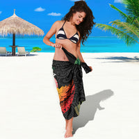 Personalised Vanuatu Independence Day Sarong July 30 Pig Tusk Long God Yumi Stanap LT14 - Polynesian Pride