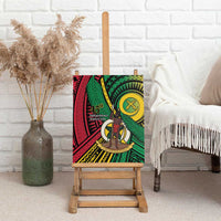 Halo Vanuatu Canvas Wall Art Happy 45th Independence Anniversary LT14 - Polynesian Pride