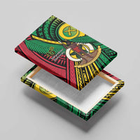 Halo Vanuatu Canvas Wall Art Happy 45th Independence Anniversary LT14 - Polynesian Pride