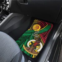 Halo Vanuatu Car Mats Happy 46th Independence Anniversary LT14 - Polynesian Pride