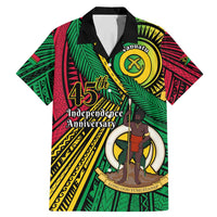 Halo Vanuatu Family Matching Mermaid Dress and Hawaiian Shirt Happy 45th Independence Anniversary