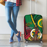 Halo Vanuatu Luggage Cover Happy 46th Independence Anniversary LT14 - Polynesian Pride