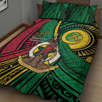 Halo Vanuatu Quilt Bed Set Happy 45th Independence Anniversary LT14 - Polynesian Pride