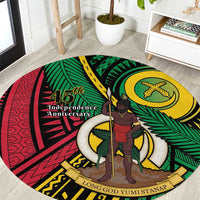 Halo Vanuatu Round Carpet Happy 45th Independence Anniversary