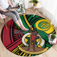 Halo Vanuatu Round Carpet Happy 45th Independence Anniversary