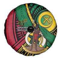 Halo Vanuatu Spare Tire Cover Happy 45th Independence Anniversary LT14 - Polynesian Pride