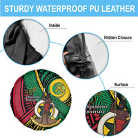 Halo Vanuatu Spare Tire Cover Happy 45th Independence Anniversary LT14 - Polynesian Pride