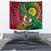 Halo Vanuatu Tapestry Happy 46th Independence Anniversary LT14 - Polynesian Pride