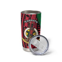Halo Vanuatu Tumbler Cup Happy 46th Independence Anniversary LT14 - Polynesian Pride