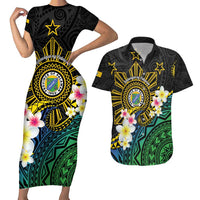 Lalawigan ng Palawan Couples Matching Short Sleeve Bodycon Dress and Hawaiian Shirt Philippines Province Land of Promise