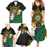 Lalawigan ng Palawan Family Matching Summer Maxi Dress and Hawaiian Shirt Philippines Province Land of Promise