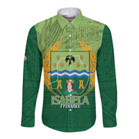 Isabela Philippines Long Sleeve Button Shirt Queen Province Of The North