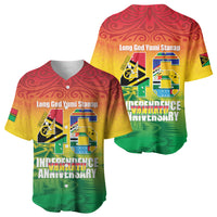 Vanuatu Indipendens Dei Baseball Jersey Yumi 46th Independence Anniversary LT14 - Polynesian Pride