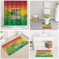 Vanuatu Indipendens Dei Bathroom Set Yumi 46th Independence Anniversary LT14 - Polynesian Pride