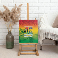 Vanuatu Indipendens Dei Canvas Wall Art Yumi 46th Independence Anniversary LT14 - Polynesian Pride