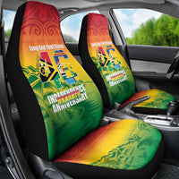 Vanuatu Indipendens Dei Car Seat Cover Yumi 46th Independence Anniversary LT14 - Polynesian Pride