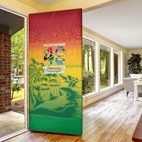 Vanuatu Indipendens Dei Door Cover Yumi 46th Independence Anniversary LT14 - Polynesian Pride