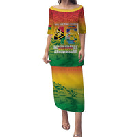 Vanuatu Indipendens Dei Family Matching Puletasi and Hawaiian Shirt Yumi 46th Independence Anniversary
