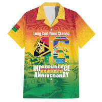 Vanuatu Indipendens Dei Hawaiian Shirt Yumi 46th Independence Anniversary LT14 Reggae - Polynesian Pride