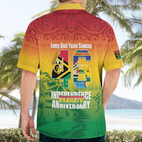 Vanuatu Indipendens Dei Hawaiian Shirt Yumi 46th Independence Anniversary LT14 - Polynesian Pride