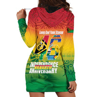 Vanuatu Indipendens Dei Hoodie Dress Yumi 46th Independence Anniversary LT14 - Polynesian Pride