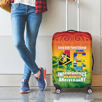 Vanuatu Indipendens Dei Luggage Cover Yumi 46th Independence Anniversary LT14 - Polynesian Pride