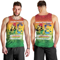 Vanuatu Indipendens Dei Men Tank Top Yumi 46th Independence Anniversary LT14 - Polynesian Pride