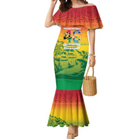 Vanuatu Indipendens Dei Mermaid Dress Yumi 46th Independence Anniversary LT14 Women Reggae - Polynesian Pride
