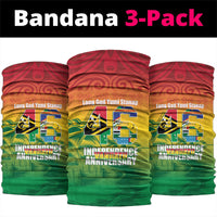 Vanuatu Indipendens Dei Neck Gaiter Yumi 46th Independence Anniversary LT14 package One Size: 25*50cm Reggae - Polynesian Pride