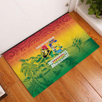 Vanuatu Indipendens Dei Rubber Doormat Yumi 46th Independence Anniversary LT14 - Polynesian Pride