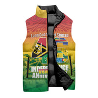 Vanuatu Indipendens Dei Sleeveless Puffer Jacket Yumi 46th Independence Anniversary LT14 - Polynesian Pride