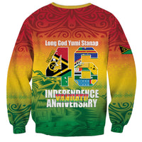 Vanuatu Indipendens Dei Sweatshirt Yumi 46th Independence Anniversary LT14 - Polynesian Pride