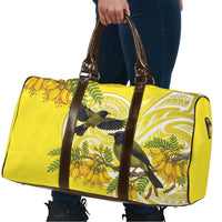 Bellbird New Zealand Travel Bag Korimako Kowhai Maori Pattern LT14 - Polynesian Pride