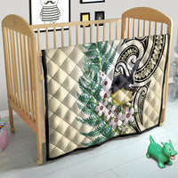 Endemic Tomtit New Zealand Quilt Miromiro Manuka Silver Fern Maori Pattern LT14 - Polynesian Pride