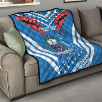 Custom Toa Samoa Rugby Quilt Samoan Siva Tau Uso Aso Uma