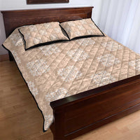 Beige Palaka Quilt Hawaii Quilt Bed Set Traditional Hawaii-plaid Pattern - Polynesian Pride