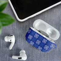 Royal Blue Palaka Quilt Hawaii AirPods Case Traditional Hawaii-plaid Pattern LT14 - Polynesian Pride