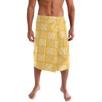 Yellow Palaka Quilt Hawaii Lavalava Traditional Hawaii-plaid Pattern - Polynesian Pride