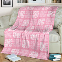 Pink Palaka Quilt Hawaii Blanket Traditional Hawaii-plaid Pattern - Polynesian Pride